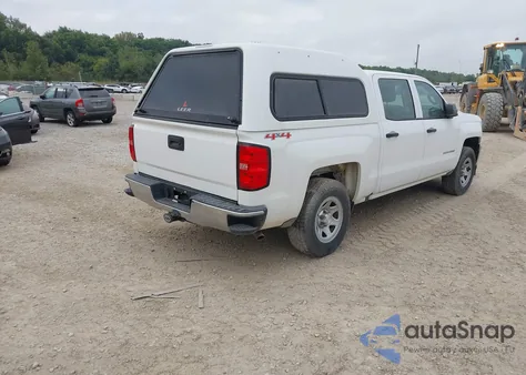 2017 Chevrolet Silverado 1500 Wt из США, поврежденный, VIN 3GCUKNECXHG432520